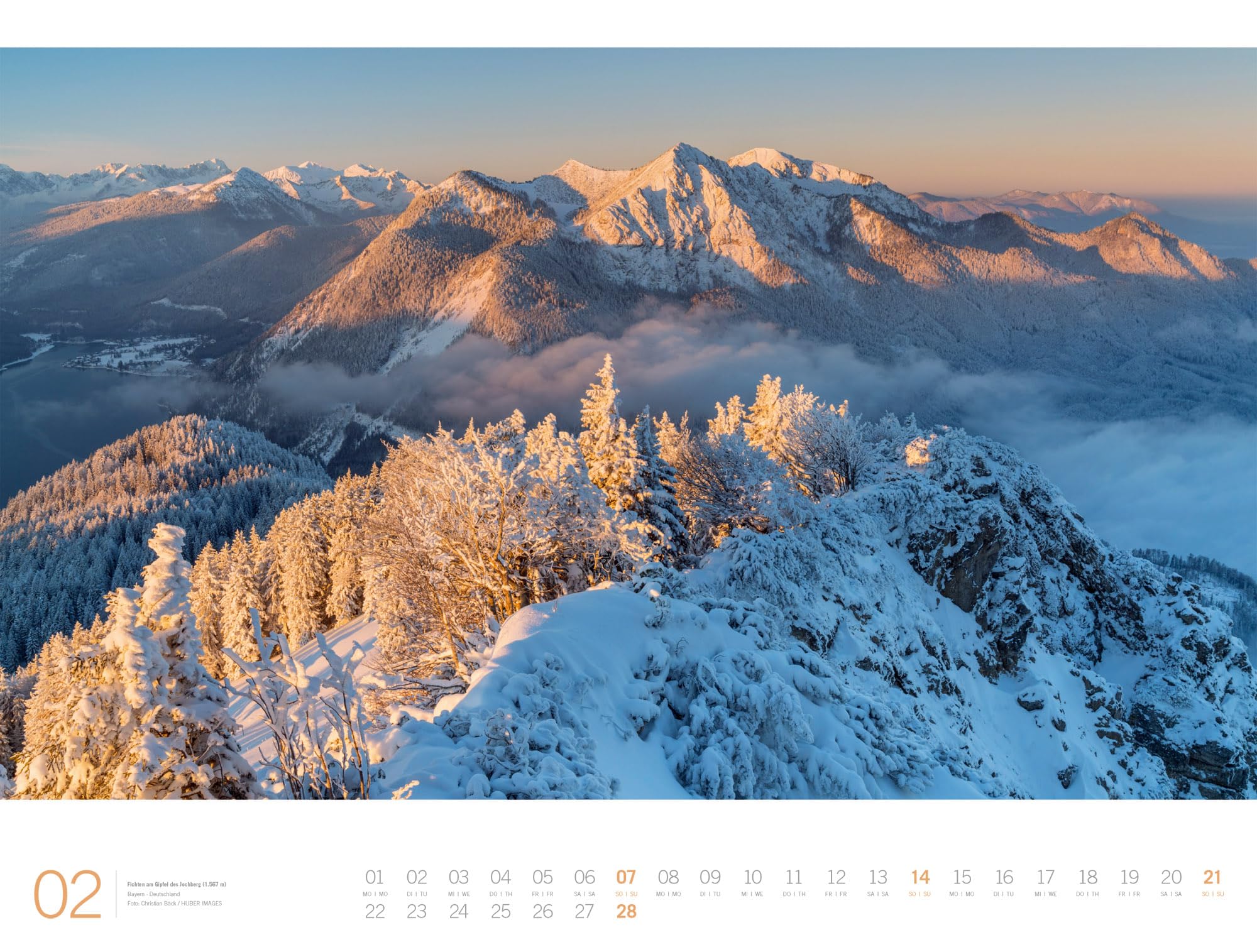 Alpen Gallery Kalender 2027: Bildstarker Berge-Kalender im großen Querformat (66x50 cm) | Berge und Natur im Großformat