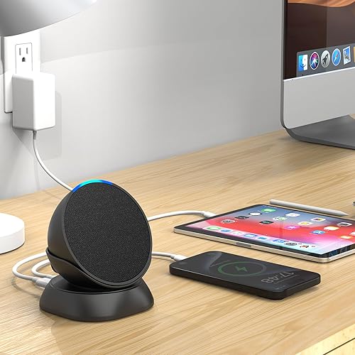 Miniatura 5 de HomeMount Soporte de carga versátil: solución de carga conveniente para tus auriculares móviles y Pop (negro)