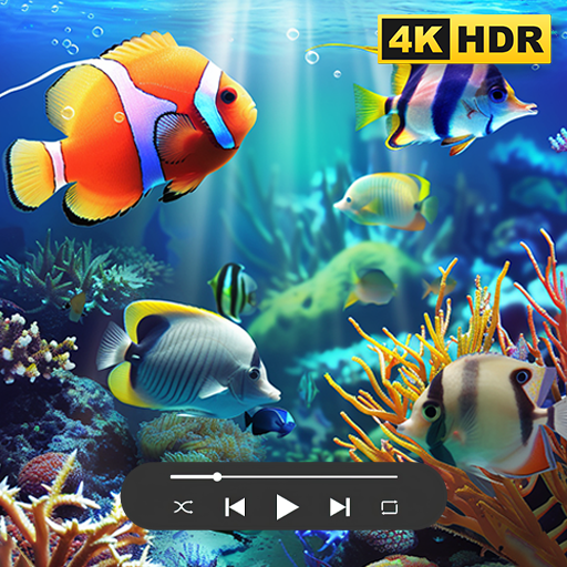 Aquarium Screensavers: Ocean Ambience & Fish
