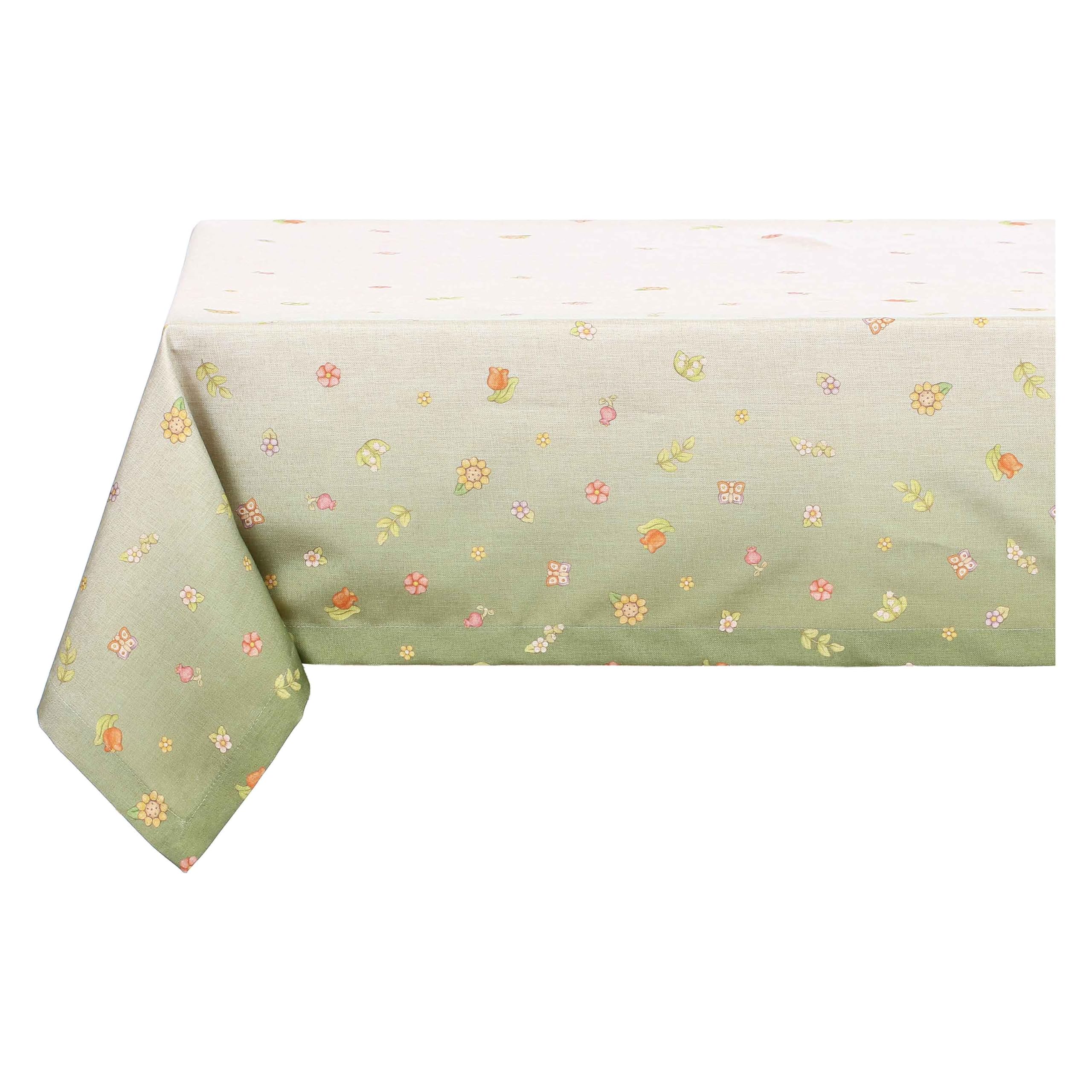 THUN Country Collection Stain Resistant Tablecloth 100% Polyester 150 x 250 cm