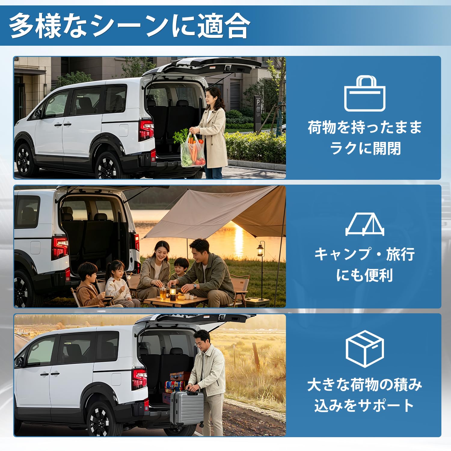 Amazon | Virauto デリカD:5 CV1W 後期 パワーバックドアオープン