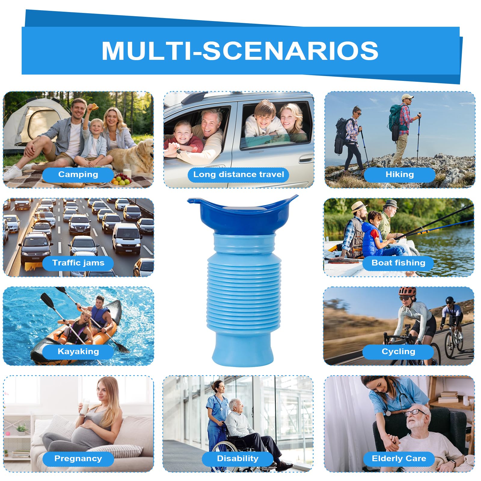 Portable Men's Urinal - Travel Emergency Bottle -6
