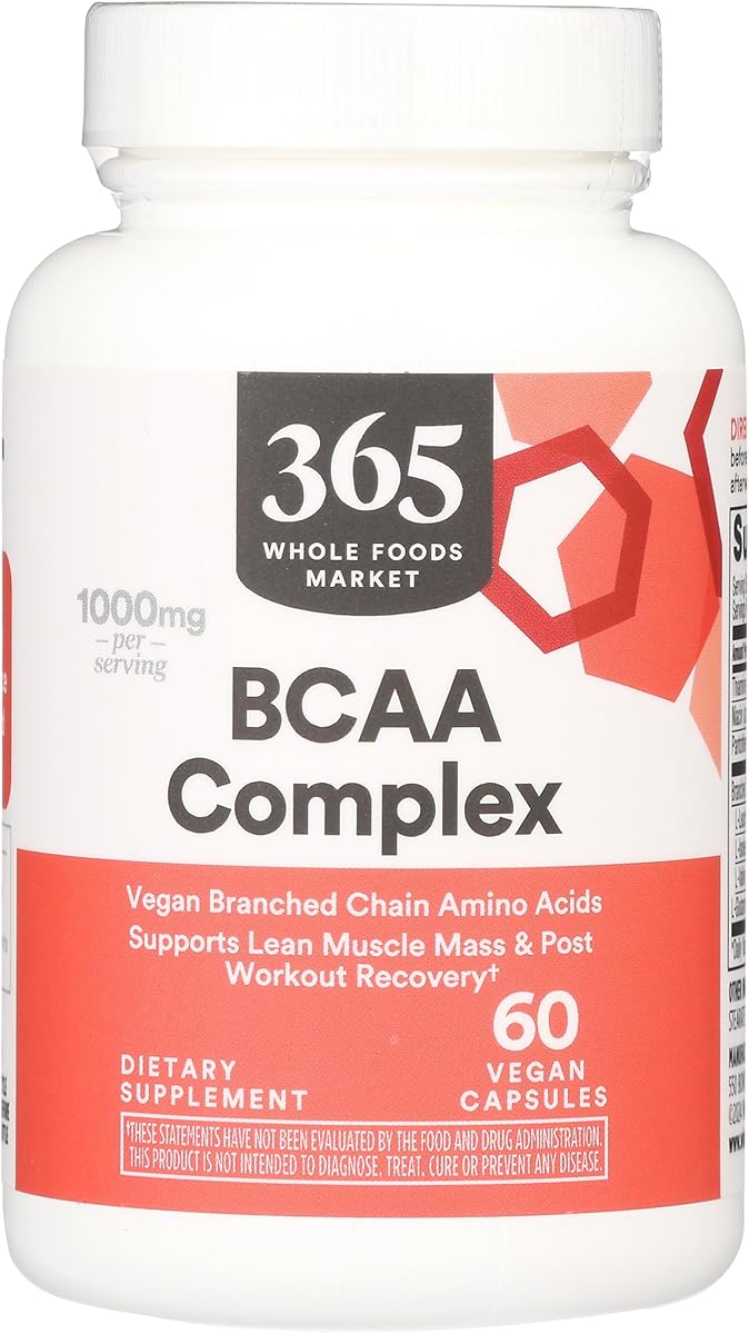 Whole Foods Market, BCAA Complex, 60 Count
