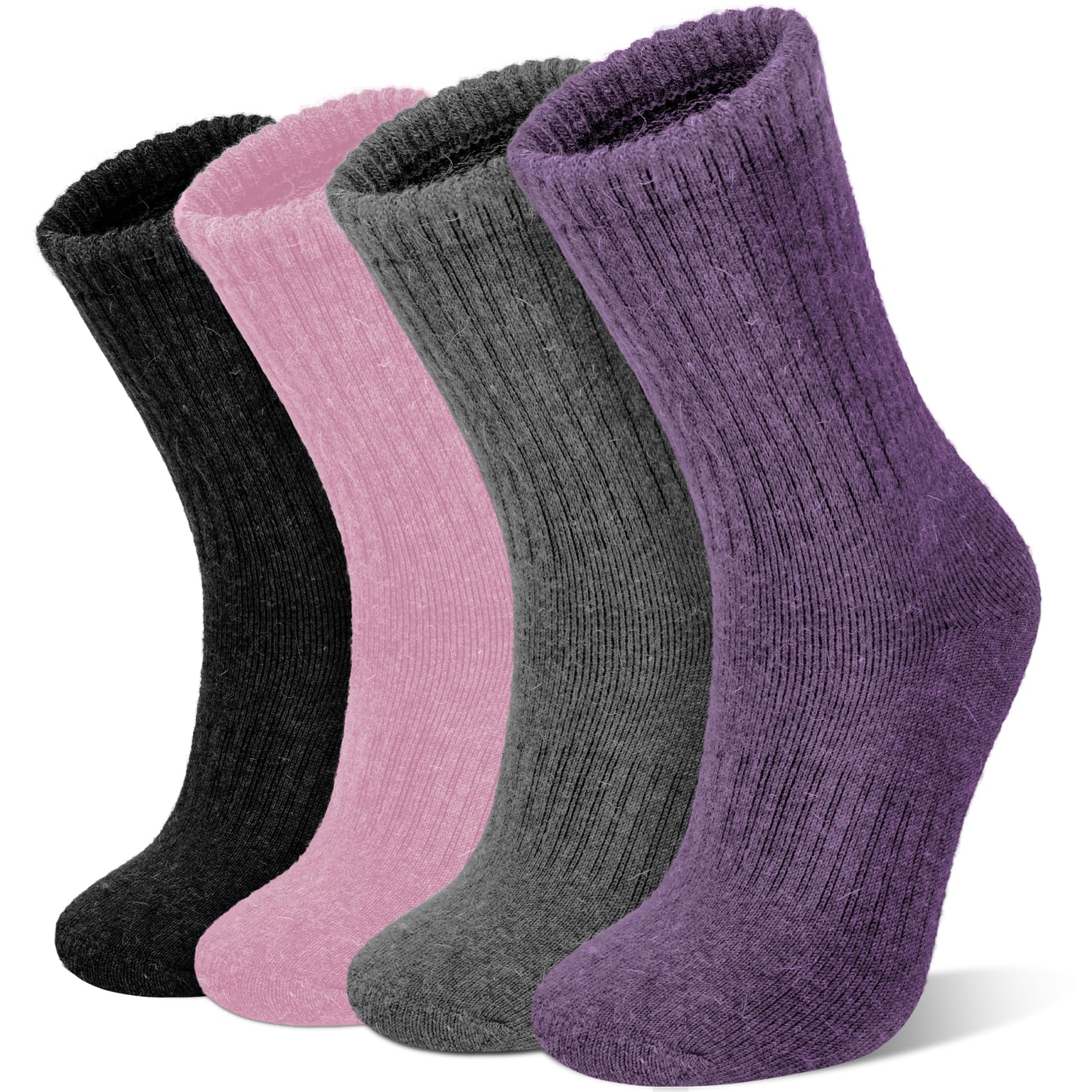 Chalier Merino Wool Socks for Women Boot Hiking Socks Thick Winter Warm Soft Thermal Crew Sock