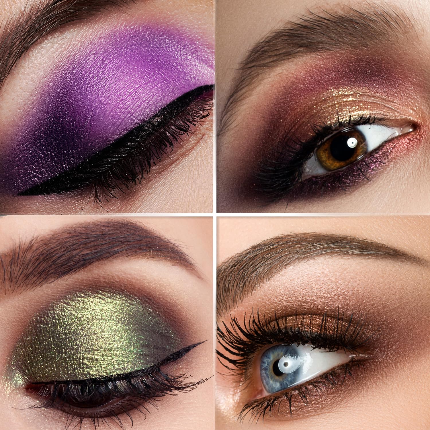 Profusion Cosmetics Palette de fards à paupières minimaliste de 35 nuances, soyez créatif avec des nuances nude mélangables et des finitions pailletées, palette de fards à paupières nude de qualité