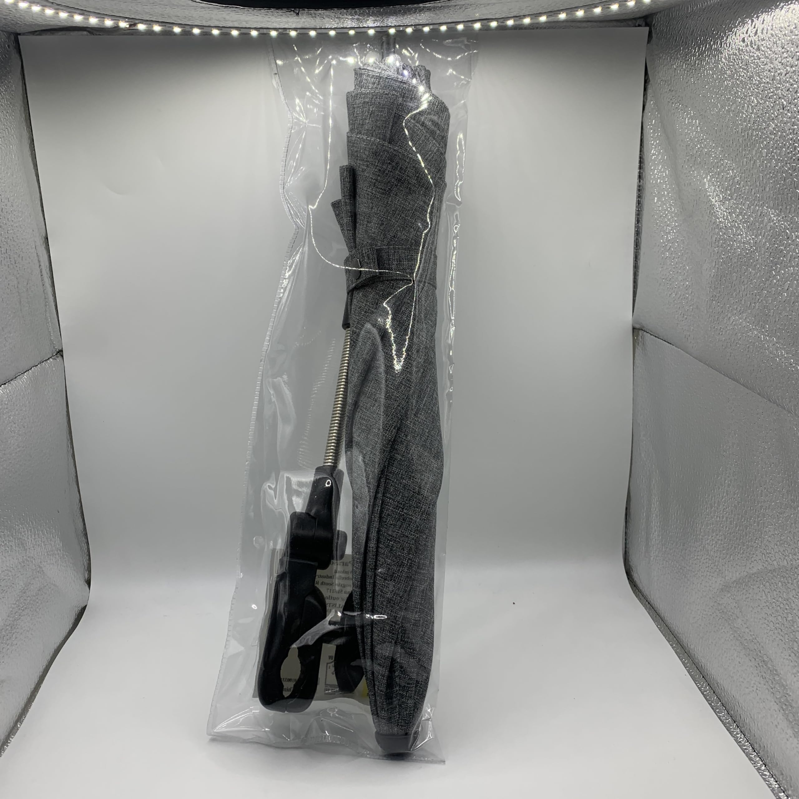 Winload Sombrilla Universal Carrito de Bebé, Sombrilla Protección UV 50+, con Abrazadera de Fijación, Soporte para Tubos Redondos y Ovalados para Sombrilla Cochecito y Silla de Paseo Bebé