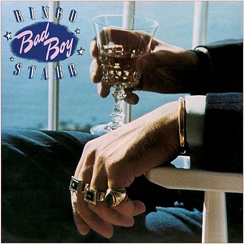 Bad Boy Translucent Blue Black Swirl Limited Anniversary Edition Poster