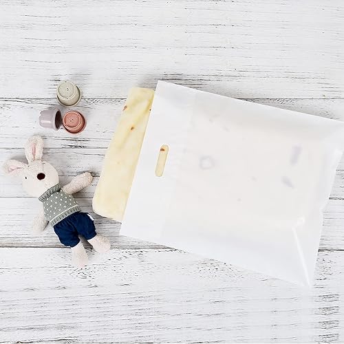 Miniatura 6 de Bolsas de compras de plástico para pequeñas empresas  Bolsas de mercancía extra grandes de 16x18  Bolsas de boutique  Bolsas grandes con asas