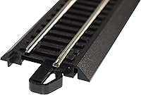 Vista 3 de Bachmann Trains - Snap-Fit E-Z TRACK 3” STRAIGHT TRACK (4/card) - STEEL ALLOY Rail With Black Roadbed - HO Scale