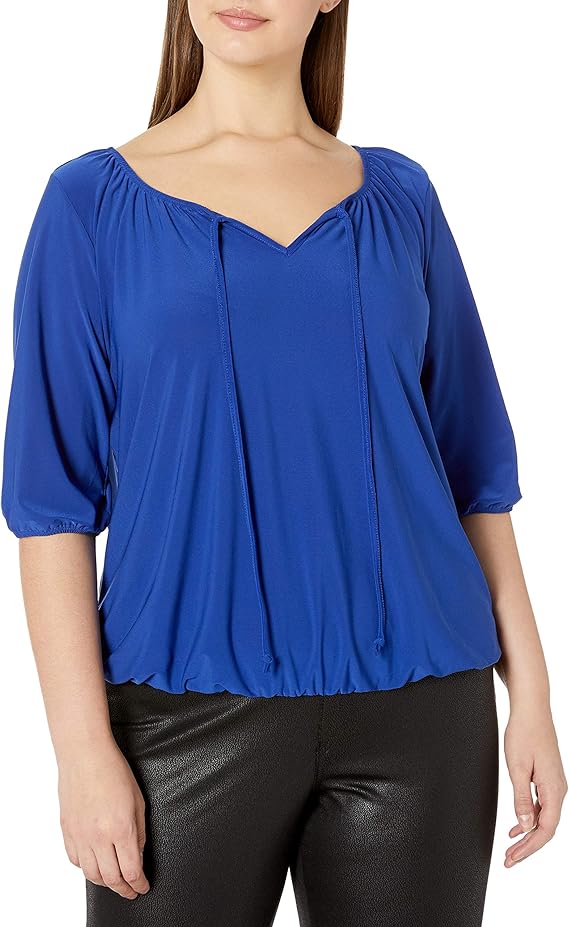 Plus size peasant tops amazon Clearance
