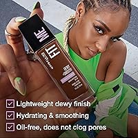 Vista 5 de Maybelline Base líquida Fit Me Dewy + Smooth Liquid Foundation, marfil (Ivory), 1 unidad (el embalaje puede variar)