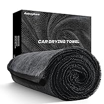 Autreykorn Panno Microfibra Auto XXL (90×60 cm) 700GSM Microfibra Ultra Assorbente, Asciugatura Rapida Senza Striature – Perfetto per Auto, Moto, Barche e Detailing Veicoli
