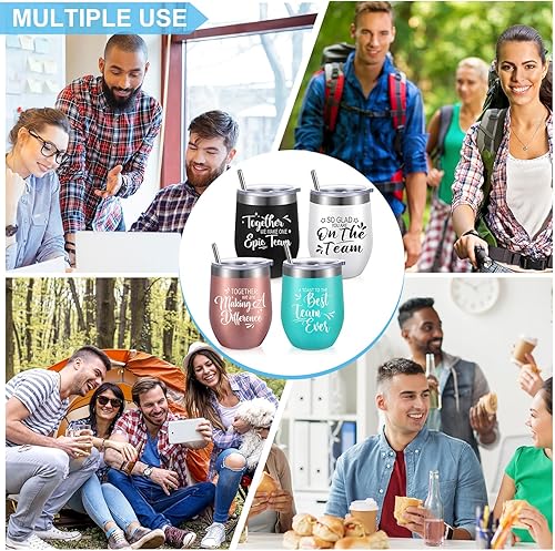 Miniatura 7 de Sieral Regalos de equipo para empleados, vaso de agradecimiento de Navidad para empleados, regalos de agradecimiento de Navidad para compañeros de