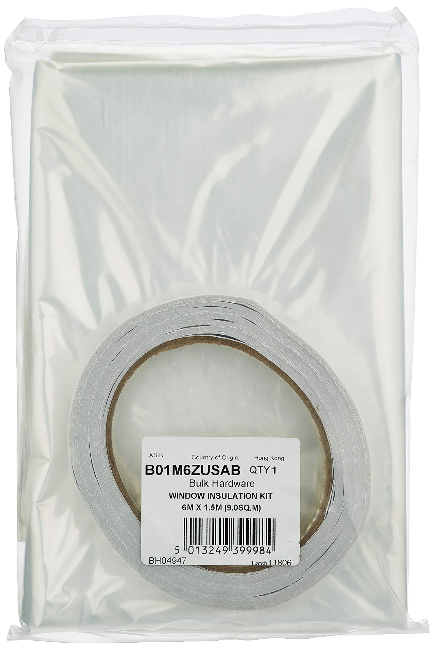 Merriway Kit Isolante Porte E Finestre - Nastro Biadesivo Incluso, Bianco 1.2x1.5 M | Antispifferi - Foto 4