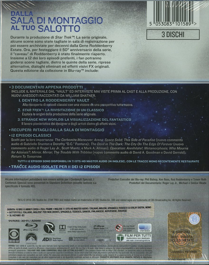 Star Trek The Roddenberry Vault (Box 3 Br)