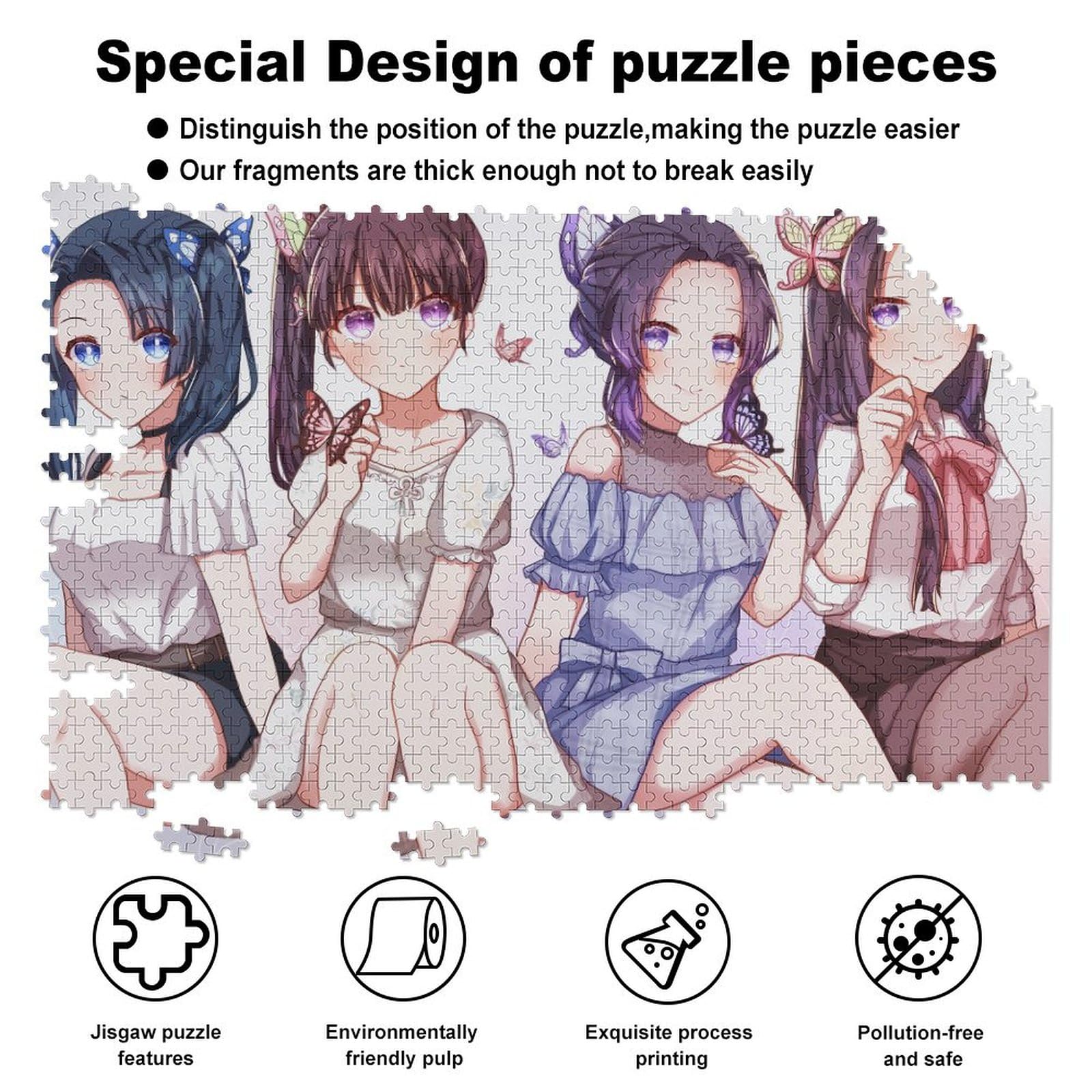 Amazon | 鬼滅の刃 ジグソーパズル 1000 PCS GMZR476-胡蝶 しのぶ、栗