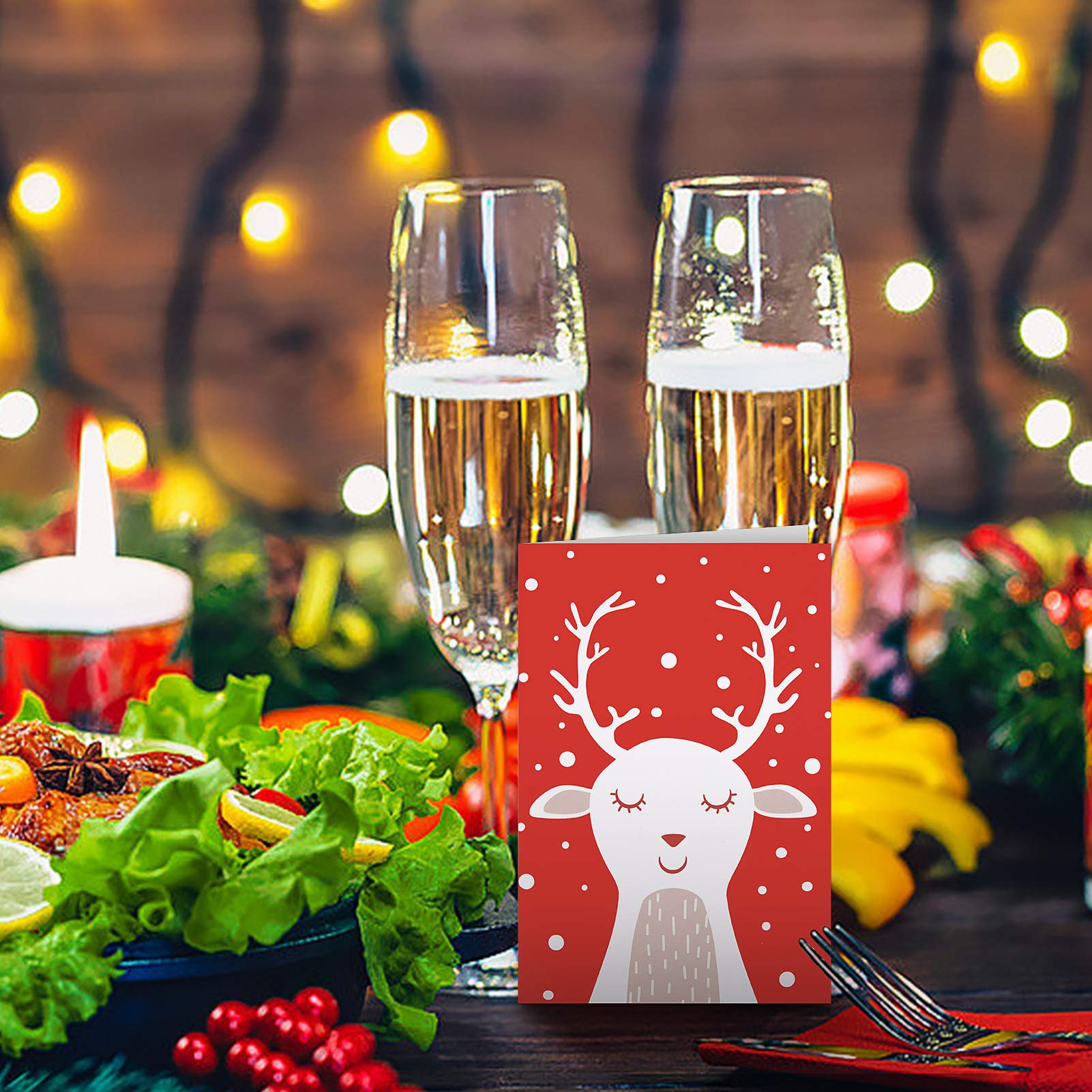 12 Weihnachtskarten Set Klappkarten Mit Umschlägen Karte Karten Umschlägen Weihnachten Weihnachtsgrüße