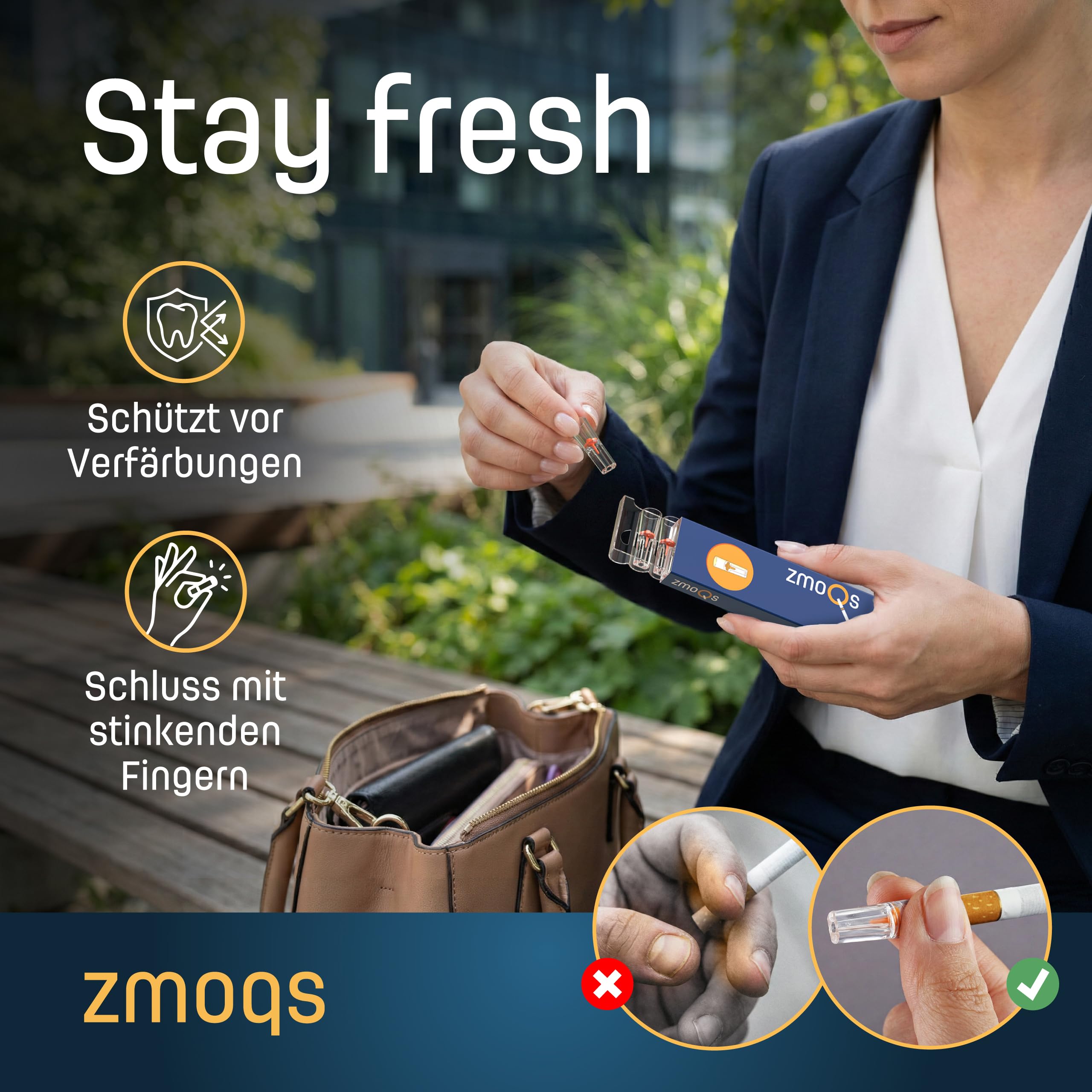 Filtros para fumadores estándar – 1200 unidades – Accesorio para filtro de cigarrillos – 1200 unidades