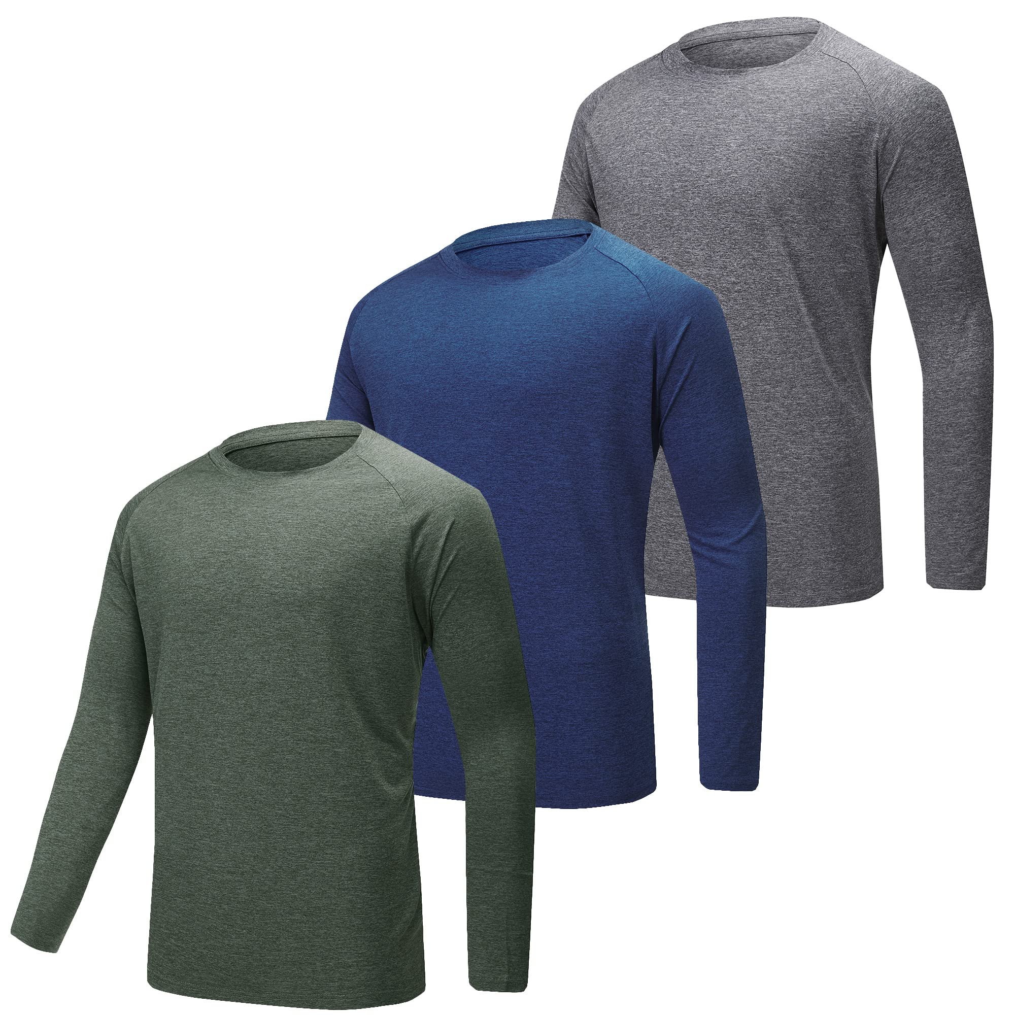 REN　OVY Cotton Pack Long Sleeve Amazon.com: MLYENX 7 Pack Long Sleeve Shirts for Men Sun