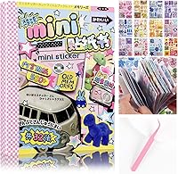 Vista 22 de Tmtains 990 piezas de calcomanías japonesas retro, serie de recuerdos románticos, estilo cómic, material de decoración, calcomanías estéticas