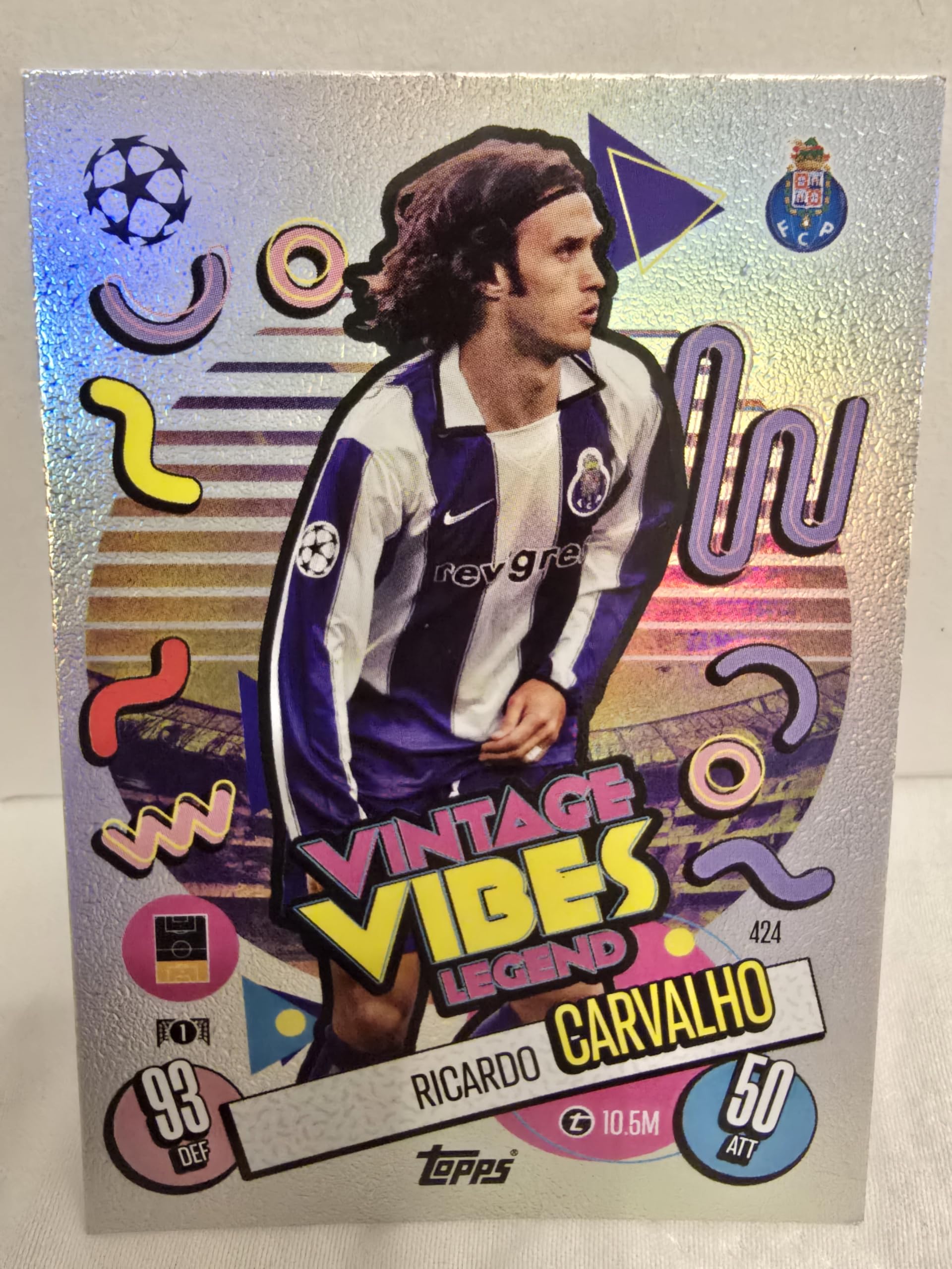 Topps Match Attax 24/25, Ricardo Carvalho, Vintage Vibes Legend