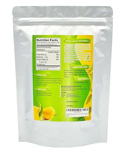 Miniatura 2 de Té de hoja de mango silvestre 60-bolsitas de té
