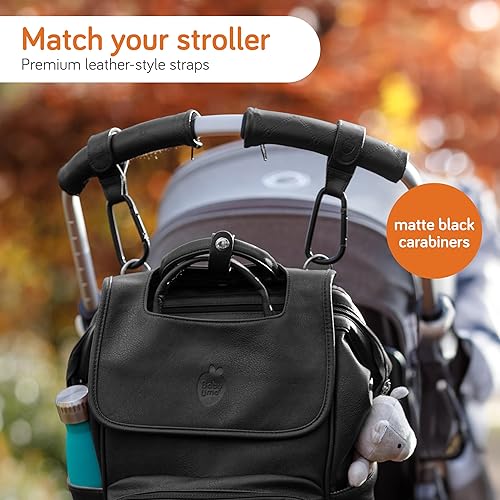 Miniatura 9 de Baby Uma Ganchos XL para cochecito de bebé para bolsas colgantes y compras (paquete de 2) - Clips y ganchos universales para cochecito - Accesorios