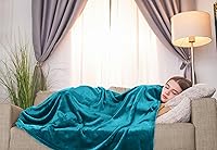 Vista 395 de Utopia Bedding - Manta de vellón de lujo, mullida, antiestática; manta de suave microfibra de 8.8 oz/yd² (300 g/m²) para cama; tamaño individual