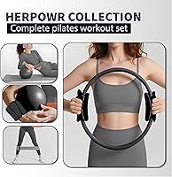 Vista 7 de Pilates Kit with Weights, Pilates Kit with Ankle Wrist Weights, Pilates Set, at Home Pilates Kit, Pilates Sets for Women, Pilates Essential kit