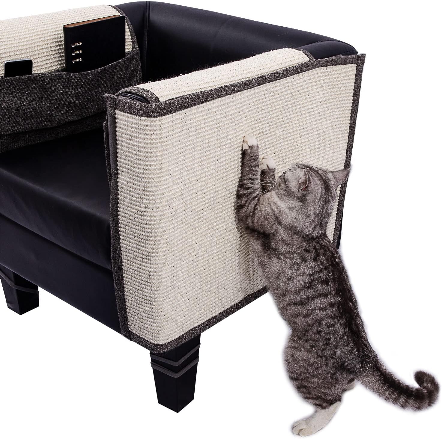 Navaris Cat Scratch Mat Sofa Protector Natural Sisal