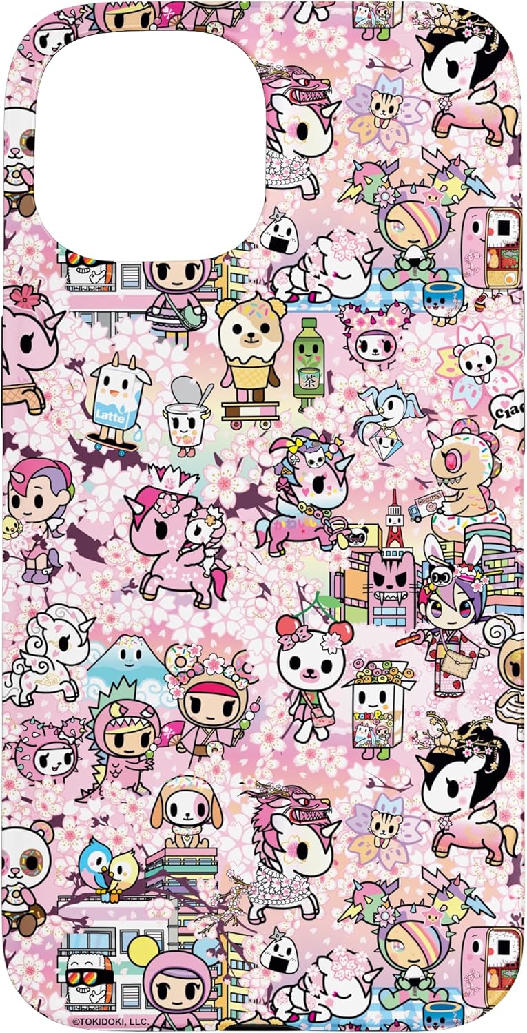 Tokidoki Hanami Pincnic Cute Collage Kanji Pattern Case for iPhone 17