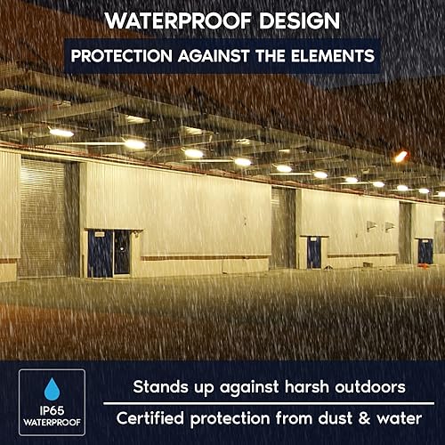 Miniatura 3 de LUXRITE Luz LED para toldo, 40/60/70 W, potencia seleccionable, hasta 8400 lúmenes, 3CCT 3000K/4000K/5000K, luces LED de garaje y gasolinera de 10 x