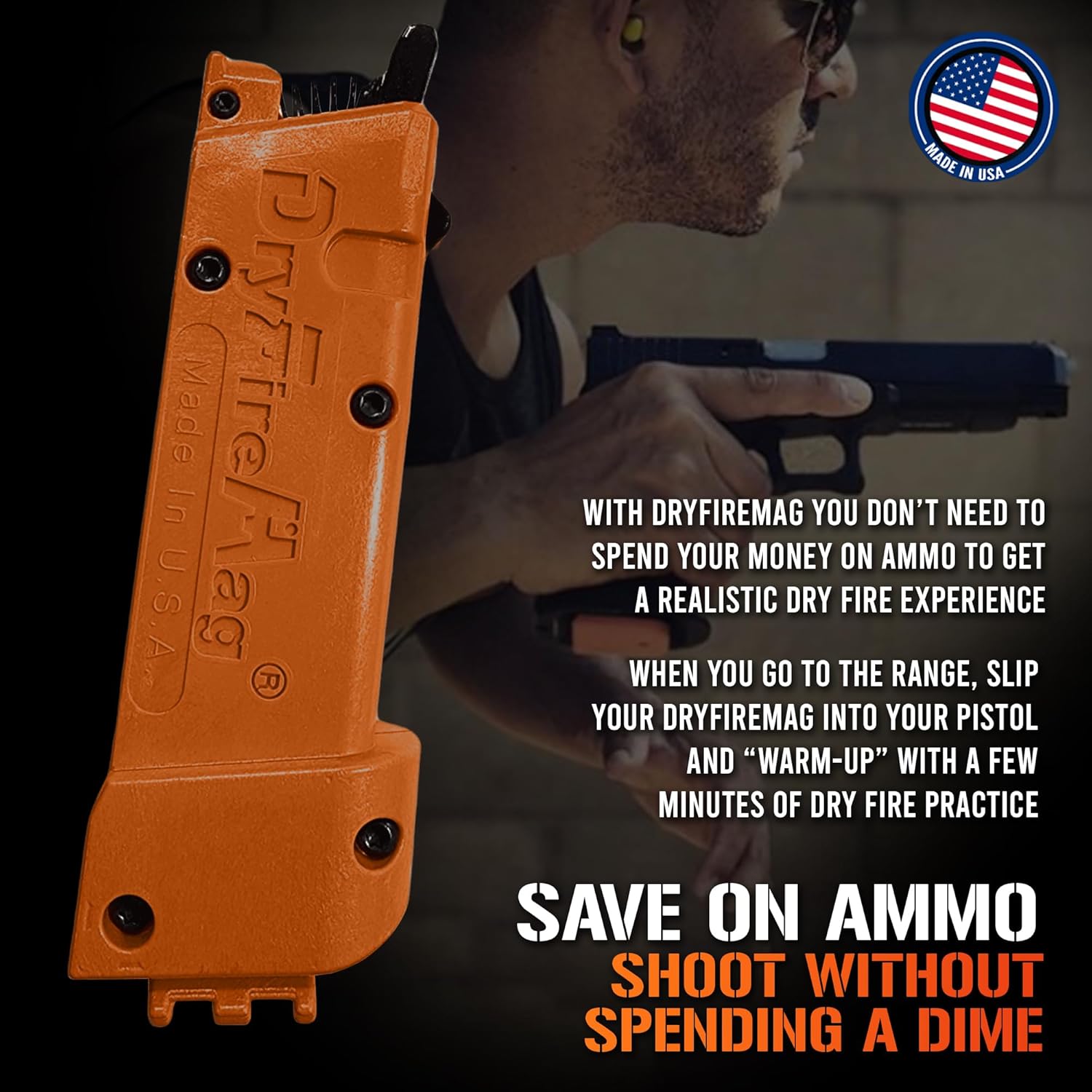 DRYFIREMAG Standard Dry Fire Training System | NOT Compatible with Laser Cartridges or Aftermarket Triggers (No Spring Kit)