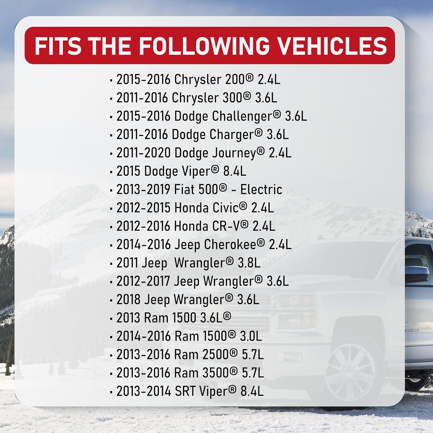 Battery Current Sensor Replacement by AA Ignition - Fits Chrysler, Fiat, Dodge, Honda, Jeep, Ram - Challenger, Charger, Viper, 500, Civic, CRV, Cherokee, Wrangler, 1500-4692269AI, 38920-TR0-A02