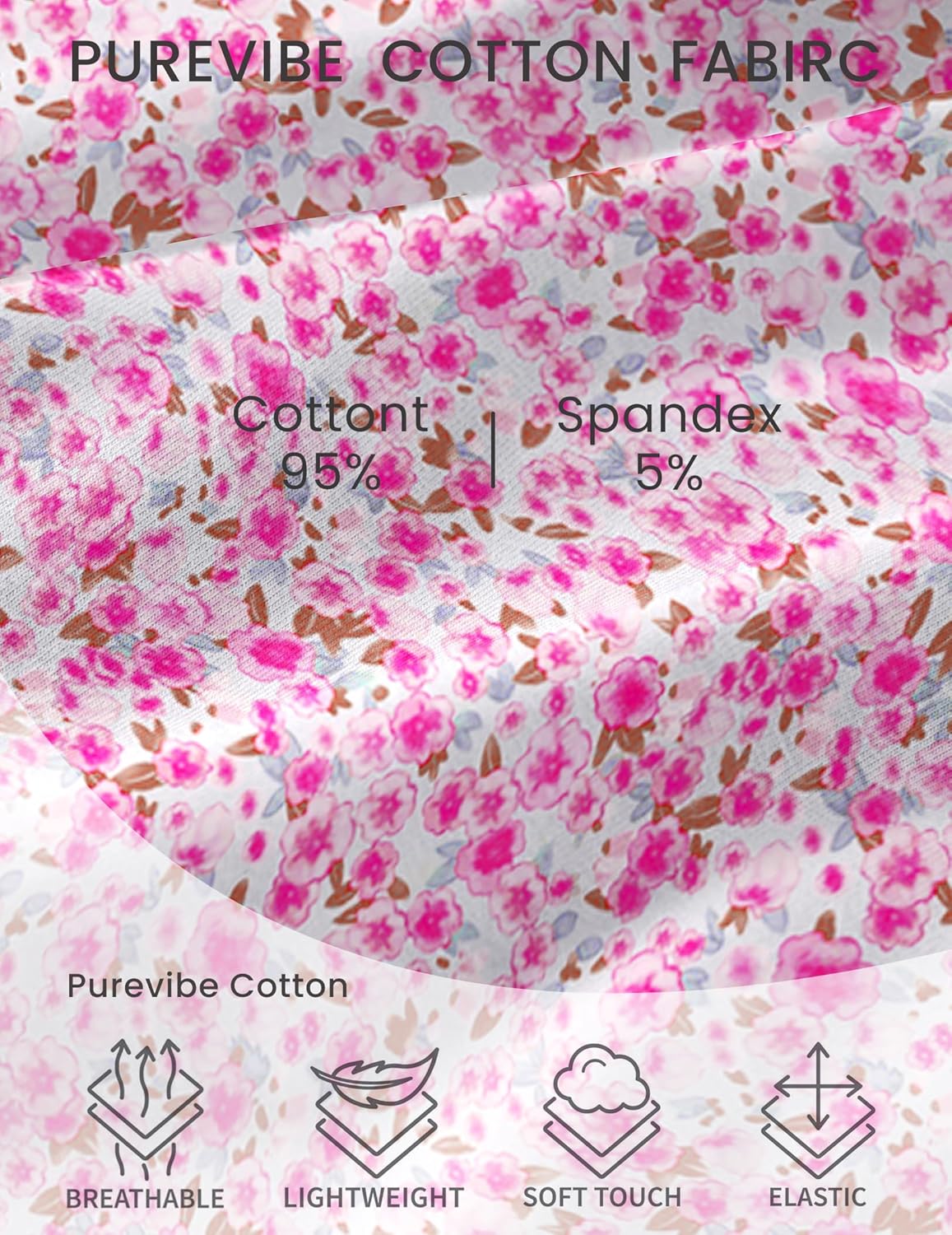 Ekouaer Nightgowns for Women Cotton House Dress with Pockets Button Down Night Gown Short Sleeve Duster Housecoat S-3XL - Image 6