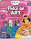 Skillmatics Poke-in Art - Magical Princesses, Mess-Free Fun for Kids, DIY Wood Craft Kits, Creative Activity, Christmas Gifts for Girls & Boys Ages 4, 5, 6, 7, 8, 9