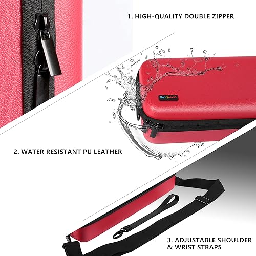 Vista 2 de Playing Card Storage Case Game Backpack Card Holder,Collectible Trading Card Storage Bag MTG Deck Box Fits Sports Card and Baseball Cards,Business