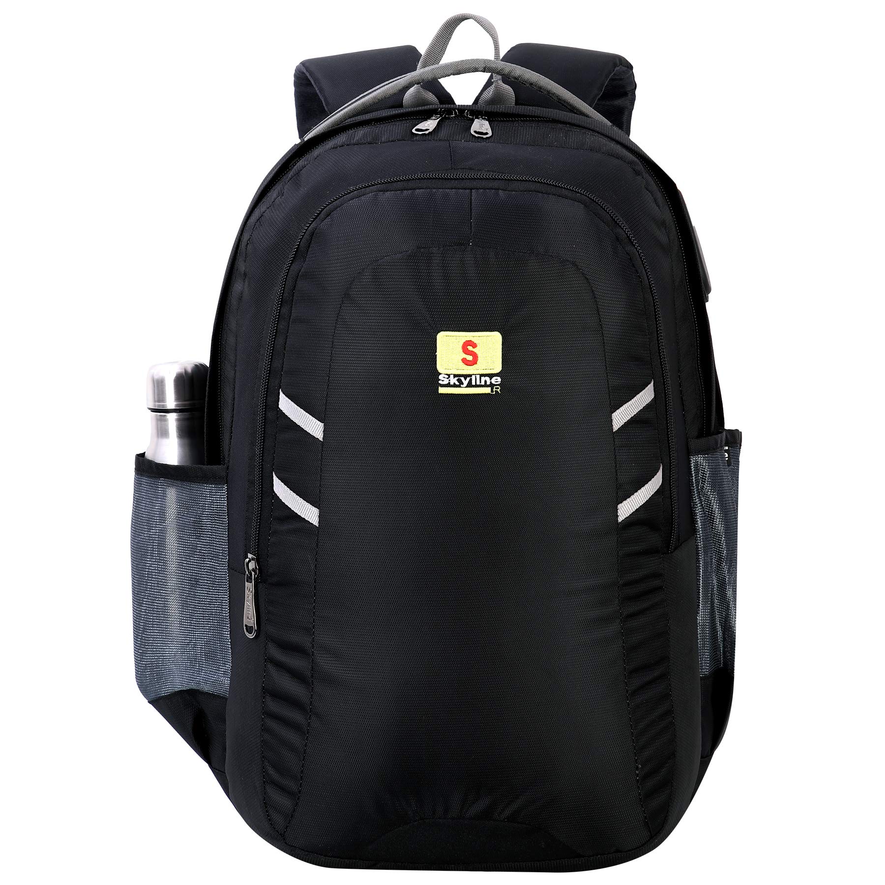 Skyline Unisex Laptop Backpack, College/Office/Casual Bag S33 (Black) (B08YRX3DGM) Amazon Price History, Amazon Price Tracker
