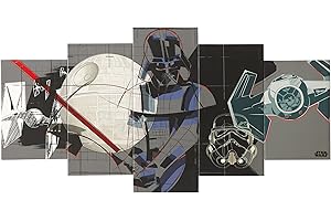Idea Nuova Star Wars Darth Vader Canvas Printed Wall Art Collection