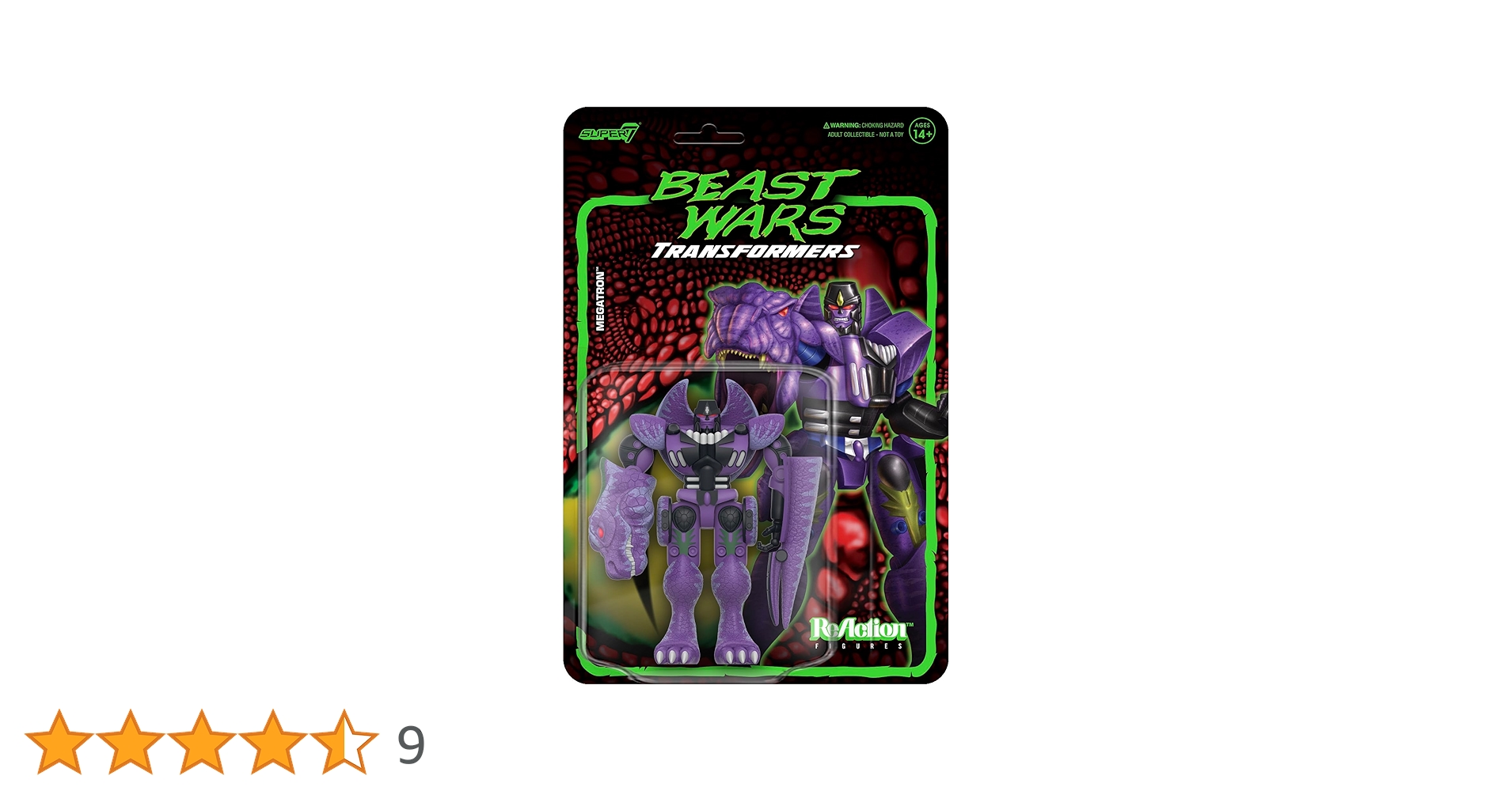 【声優無法地帯】 ビーストウォーズ リアクション フィギュア Amazon.co.jp: SUPER7 トランスフォーマー ビーストウォーズ