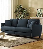 Vista 9 de 83" Couches for Living Room, Comfy Sofas for Living Room, Teddy Sofa Couch, Tool-Free Setup Loveseat Sofa, All-Wood Love Seat Couches, Small Couch 2