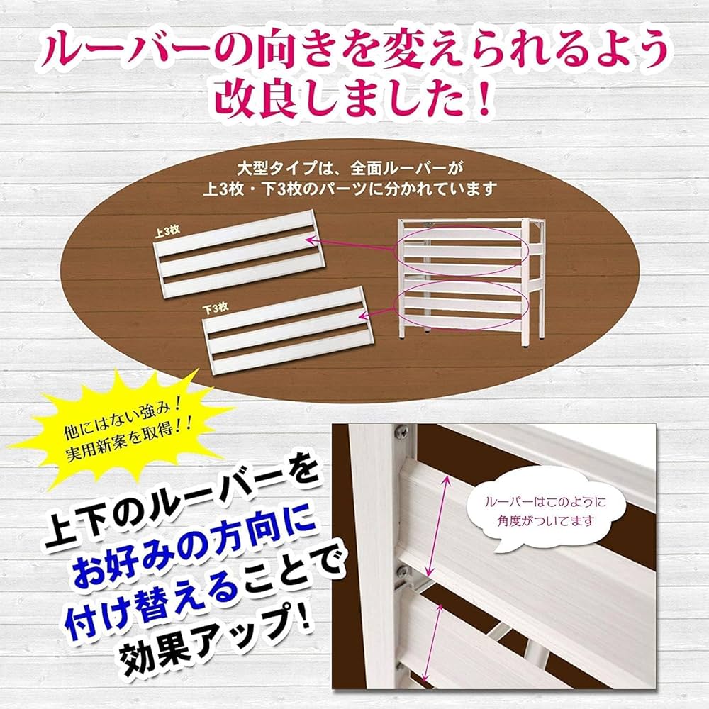【未使用】アルミエアコンカバー　木目調ホワイト(アルマックス) Amazon.co.jp: ALMAX アルマックス エアコン室外機カバー（木目