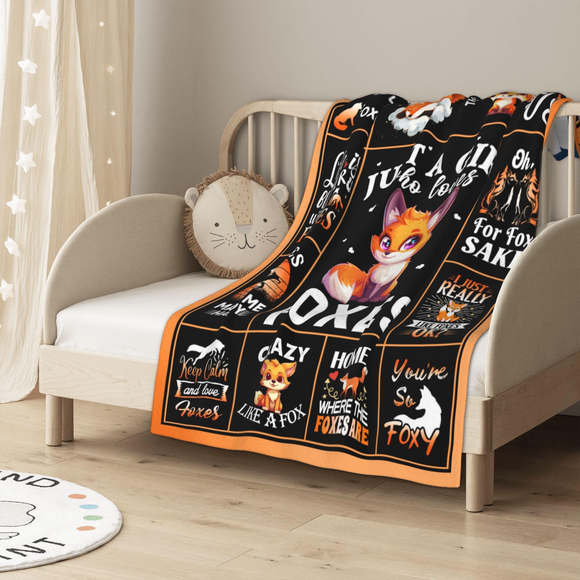 Kieetlan Just a Girl Who Loves Blankets, Fox Lovers