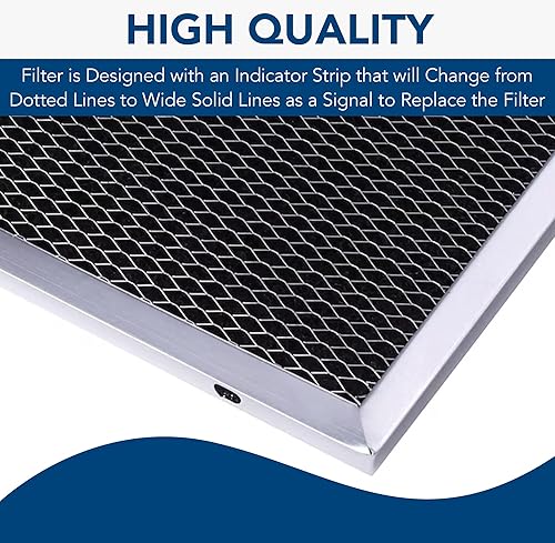 Miniatura 3 de Broan-NuTone HPF30 Filtro de carbón de repuesto (XC) para campanas extractoras sin conductos de doble filtro, filtro de aire de carbono, 2 unidades