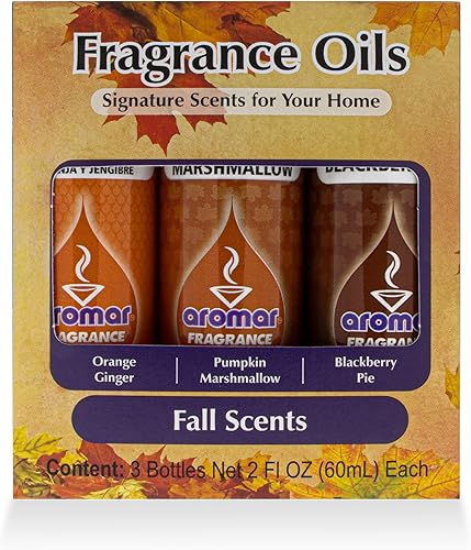 Miniatura 3 de AROMAR Aceite de fragancia premium, botella de 2 onzas, paquete de 3 unidades de aroma aromático de larga duración, aromaterapia fresca y