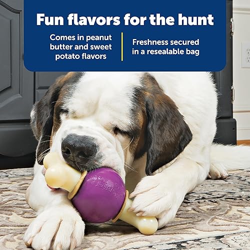 Miniatura 4 de PetSafe - Anillos de piel cruda natural, anillos de juguete para perro, recambios para juguetes de perros pequeños, medianos, grandes y variados