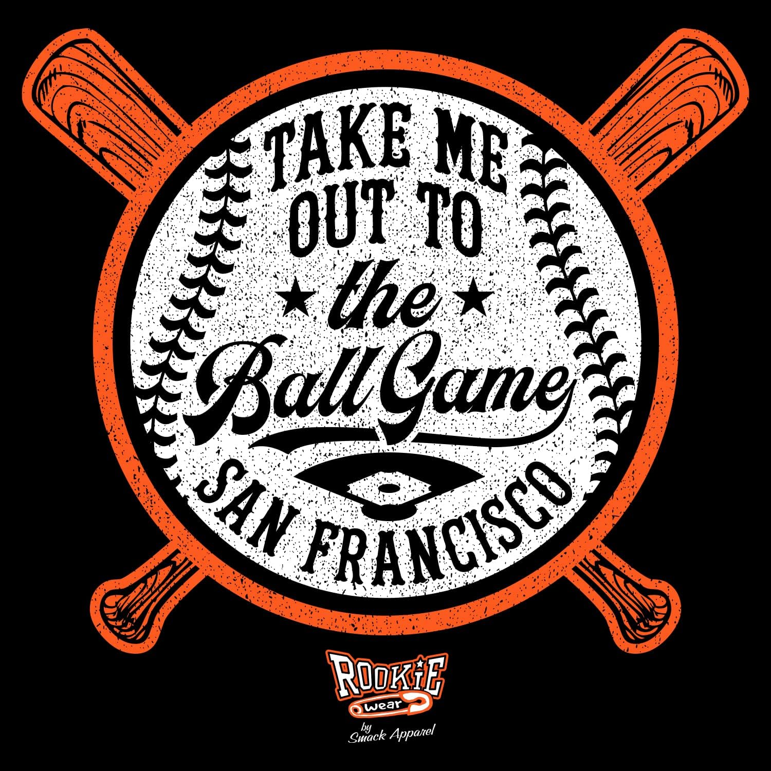 Take Me Out to The Ball Game Baby Apparel for Baseball Fans (NB-7T) - Image 4
