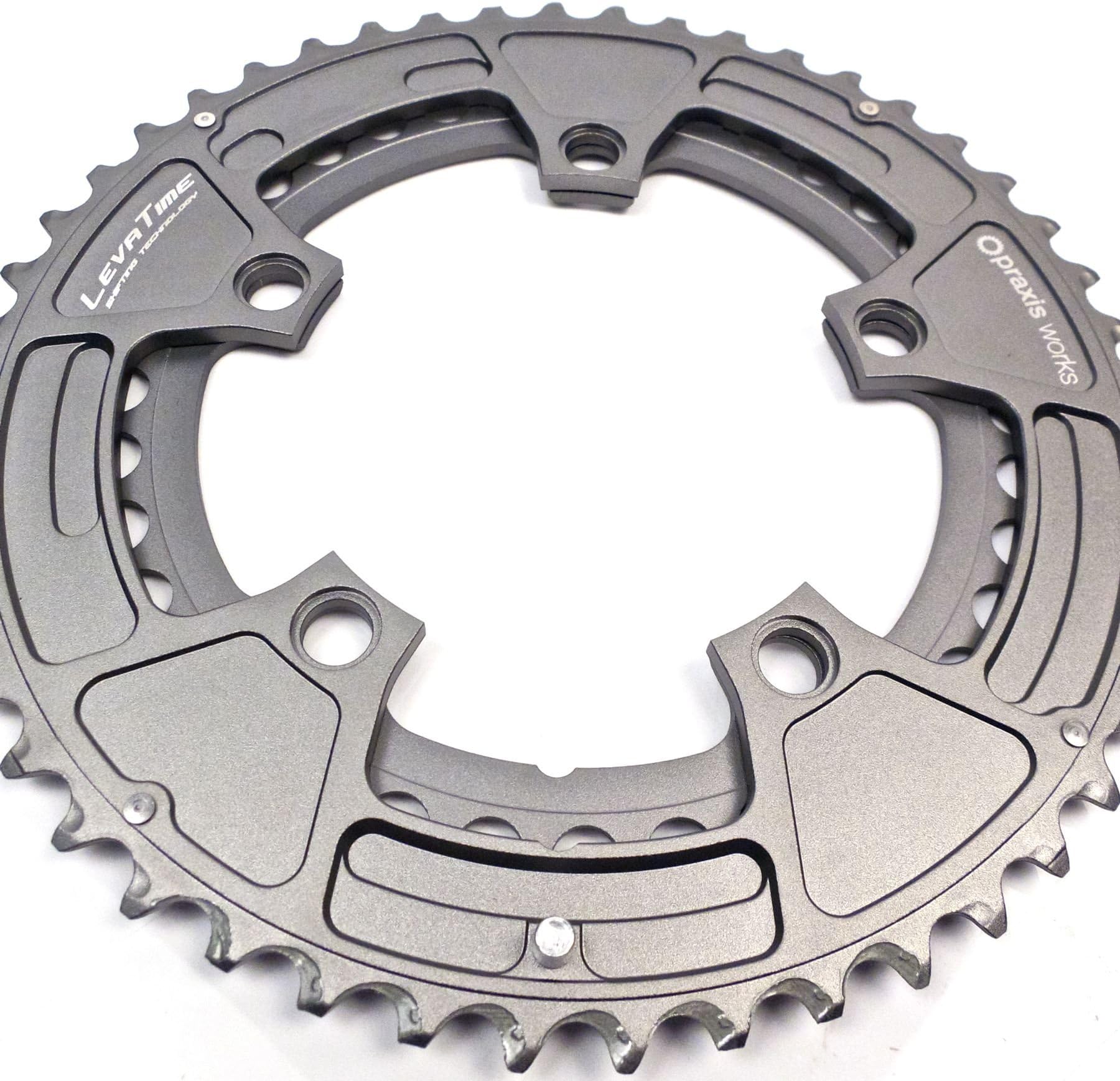 Praxis Levatime Cold Forged 48/36 Gravel Grinder CX Chainring Set 110 BCD