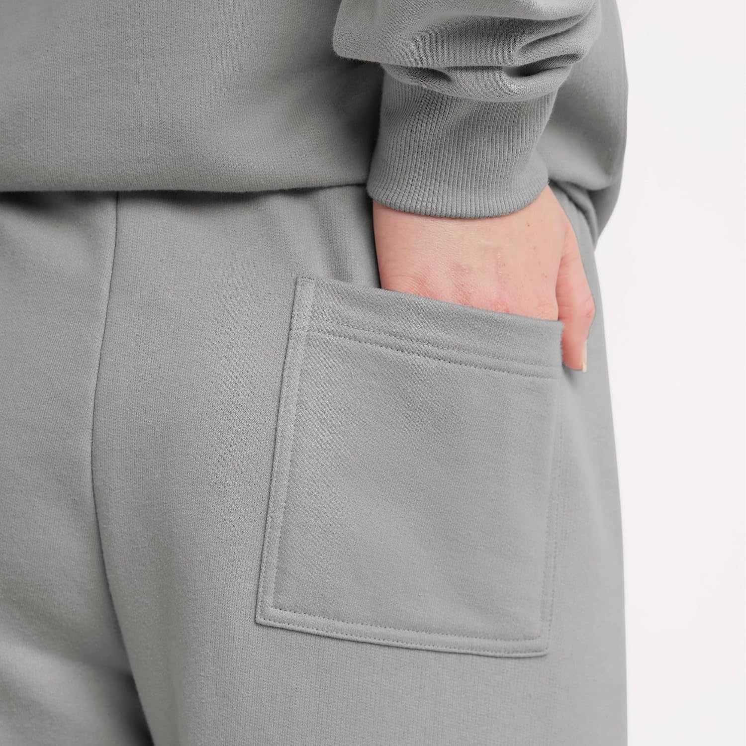 Hanes Men's Explorer French Terry Shorts, Lightweight Fleece Shorts with Pockets, 6"