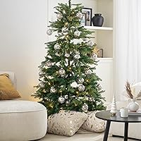 Vista 100 de DN DECONATION Deep Red Glass Christmas Ornaments, Set of 9, 3.15' Hanging Christmas Baubles for Xmas Tree Decoration, Wedding Party Gift